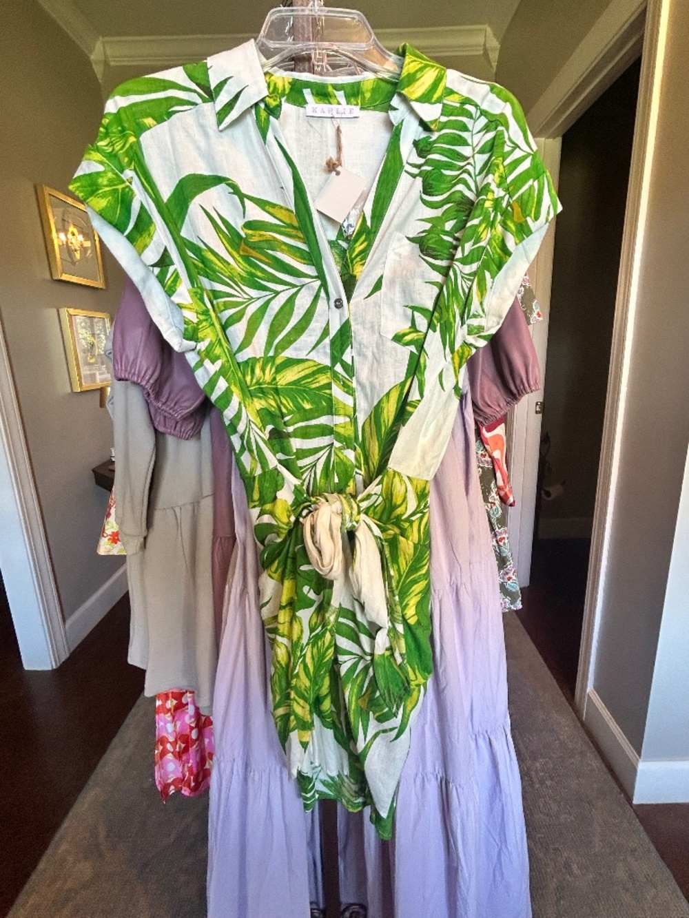 Karlie Wrap Dress